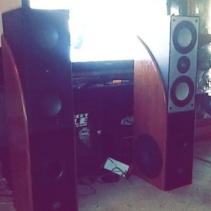 Tower speakers